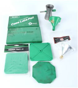 A Collection of 8 RCBS Omark and Satern Reloading Tools and Accessories