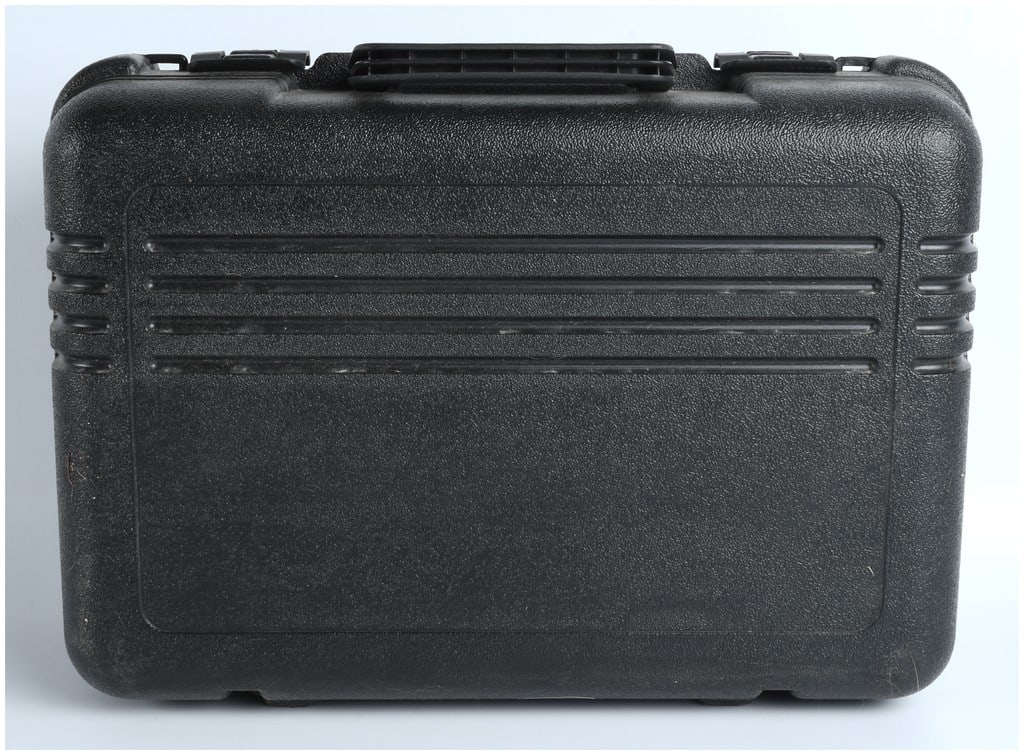 JVC Hard Shell Black Plastic Carrying Case - 2