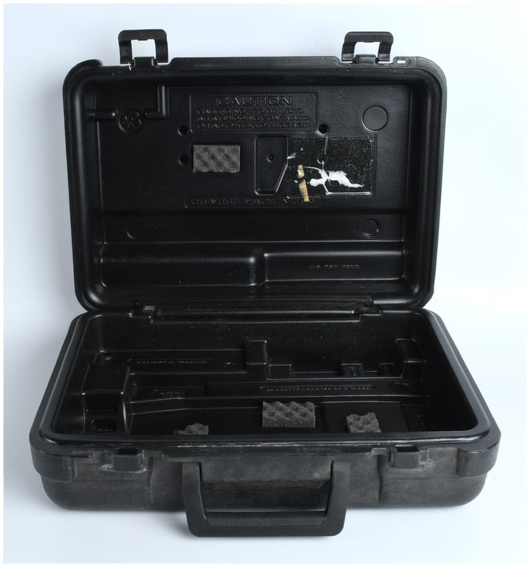 JVC Hard Shell Black Plastic Carrying Case - 3