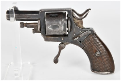 Belgian Pocket Revolver with Folding Trigger, Marked Kalo.