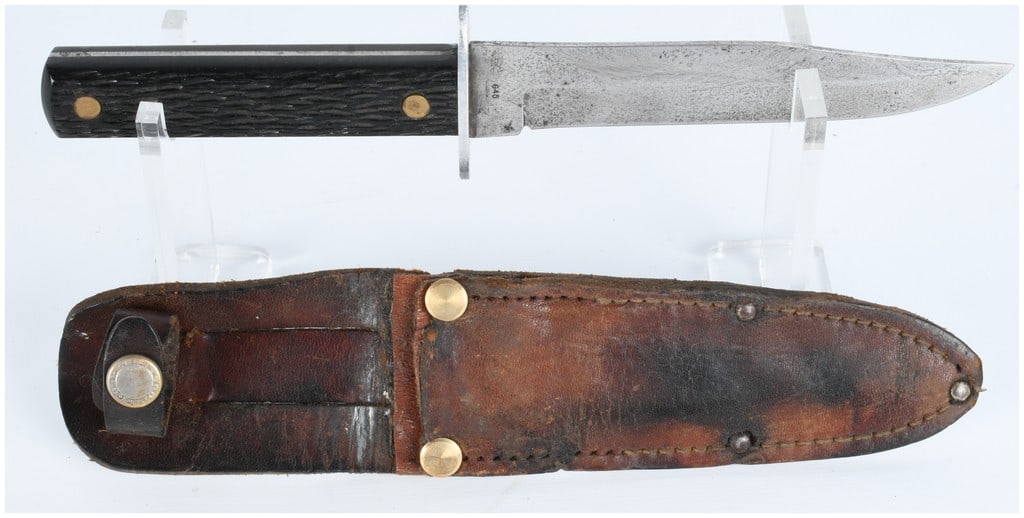 West-Cut Model 645 Fixed Blade Hunting Knife with Sheath (1 of 8)