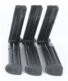 Lot of Six SIG Sauer P320 9mm 17-Round Detachable Magazines