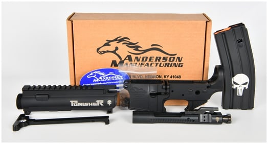Anderson Manufacturing AM-15 Semi-Automatic Lower Receiver, Multi Cal, SN 21274509