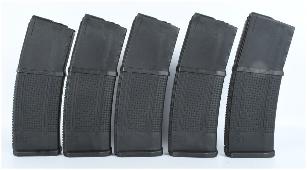 A Group of 5 ProMag RM-30 AR-15 Detachable Box Magazines 5.56mm (30) RD (1 of 7)