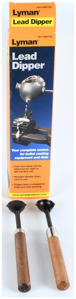 A Lot of Three Lyman Lead Dippers and Retail Packaging Item 2867790 (1 of 5)
