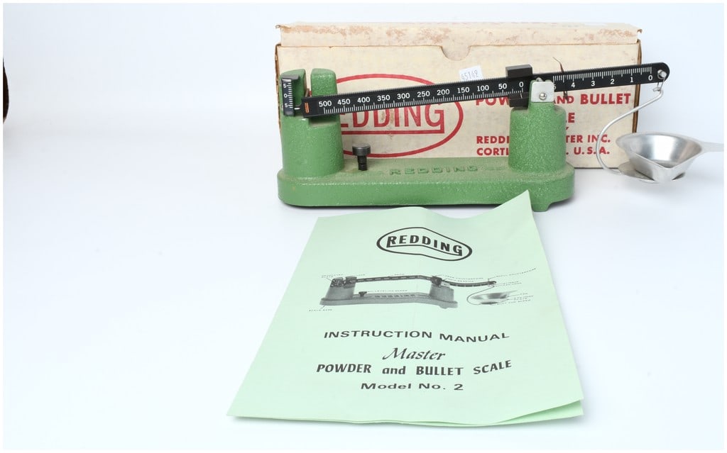 Vintage Redding Master Powder and Bullet Scale Model No. 2 Reloading Equipment (1 of 5)