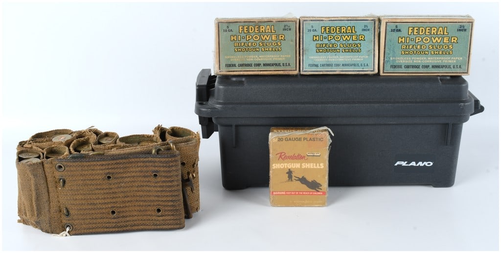 A Lot of 38 Vintage Shotgun Ammunition and Accessories (12 Ga, 16 Ga, 20 Ga) (1 of 4)