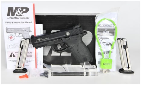 Smith & Wesson M&P 22 Compact Semi-Automatic Pistol .22 LR (3.6 inch BBL) Serial HJJ0393