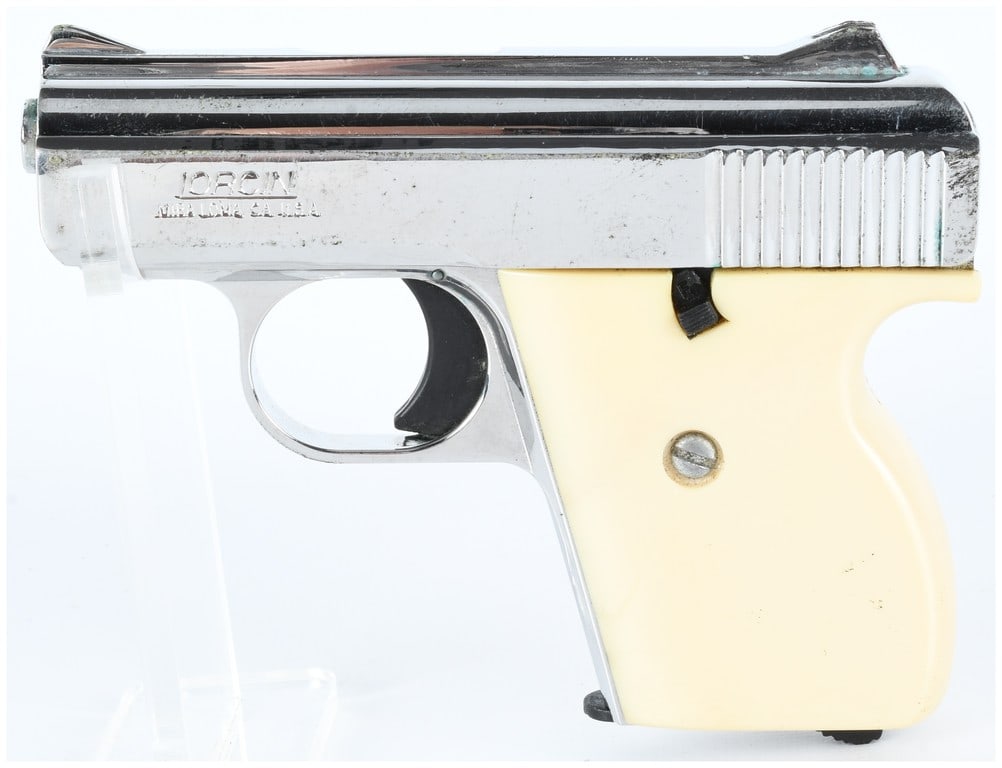 Lorcin Model L25 Semi-Automatic Pistol, .25 Caliber Auto, Serial Number 075066 (1 of 13)