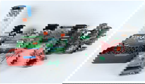 A Large Collection of RCBS, Lyman, and Hornady Reloading and Case Preparation Equipment