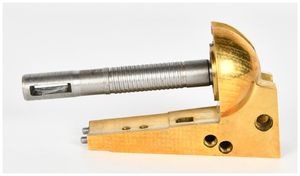 European Brass Receiver and Breech Plug Assembly, Serial Number 651949 (1 of 6)