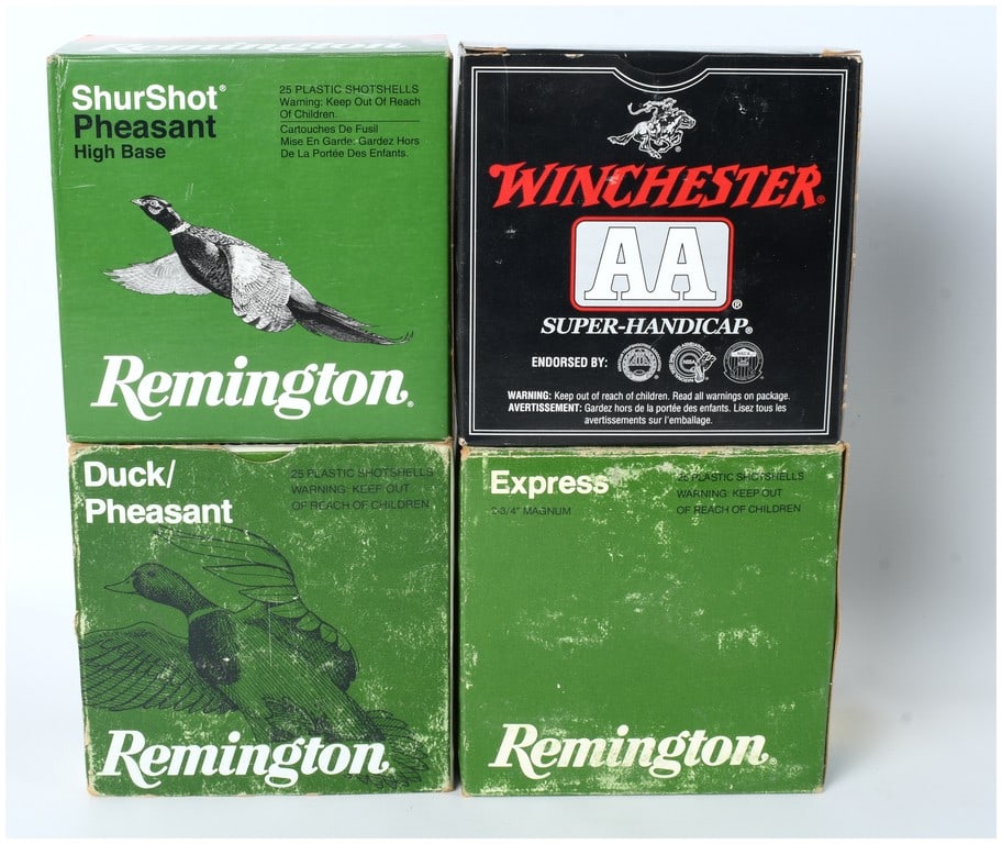 A Collection of 100 Remington and Winchester 12 Gauge Shotshells for Upland Game and Target (1 of 4)