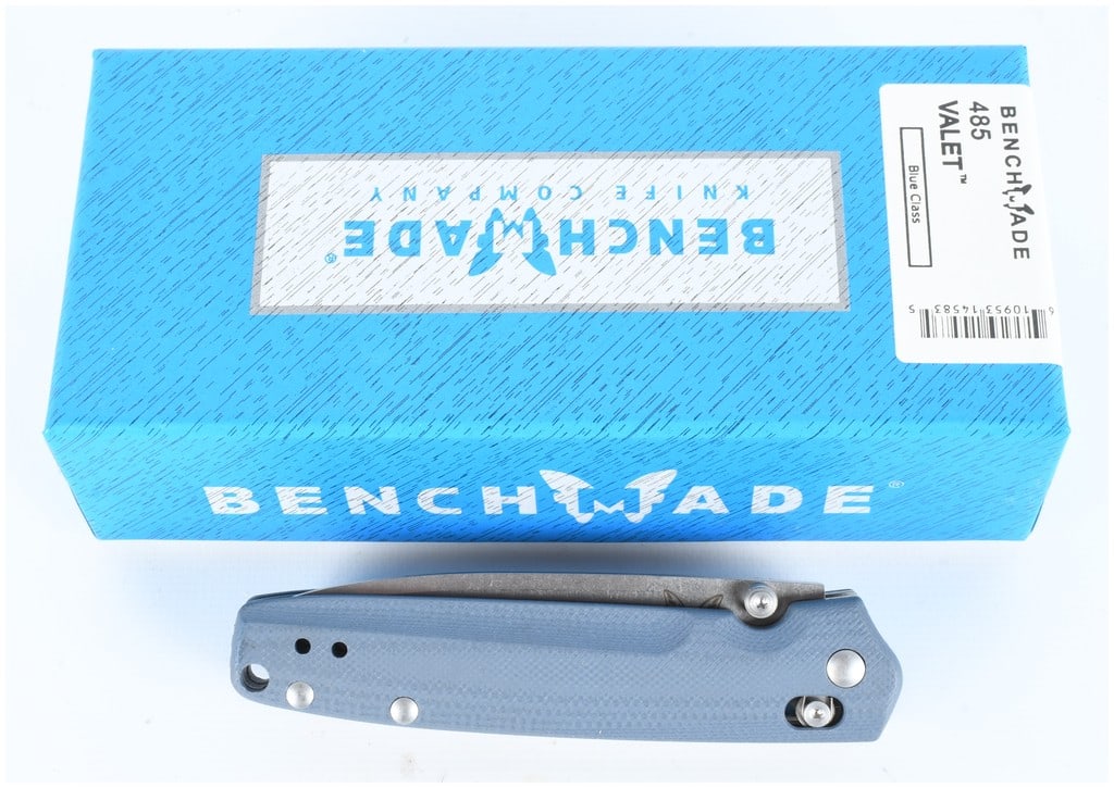 Benchmade 485 VALET Blue Class AXIS Folding Knife Limited Edition 275/486 (1 of 6)
