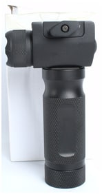Unbranded Tactical Vertical Foregrip Accessory with Integrated LED Flashlight and Laser Module,