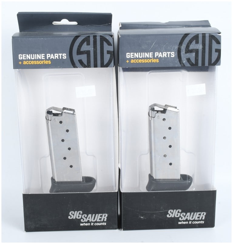 A Pair of Sig Sauer P938 9mm 7-Round Magazines (1 of 3)