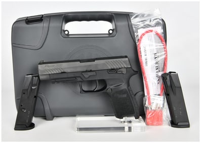 Sig Sauer P320 Semi-Automatic Pistol, .40 S&W Caliber, Two Magazines and Case, Circa 2014-Present