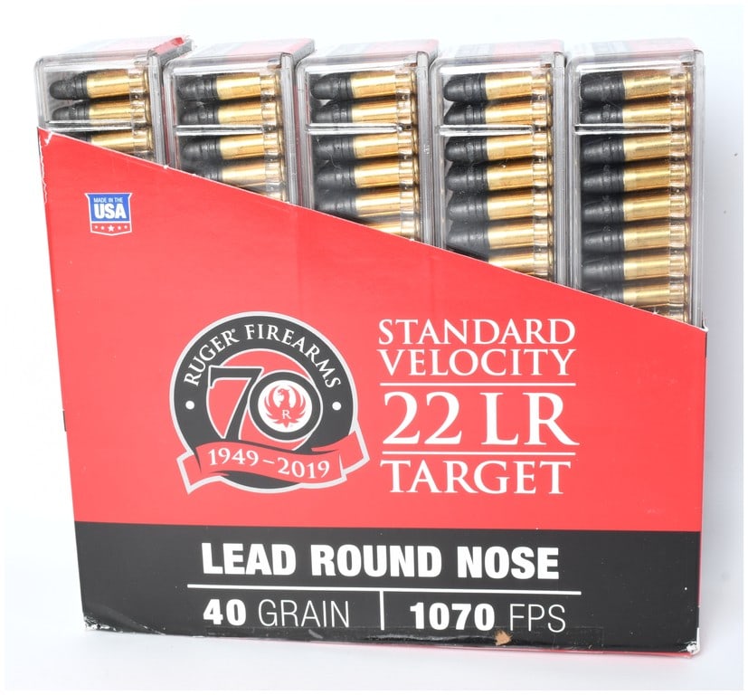 Ruger Firearms 70th Anniversary Commemorative .22 LR Ammunition Display Box 2019 (1 of 2)