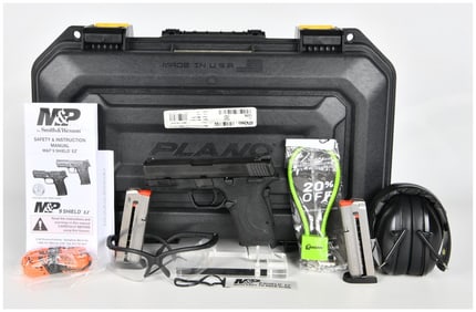 Smith & Wesson M&P9 Shield EZ M2.0 Semi-Automatic Pistol Range Kit, circa 2021