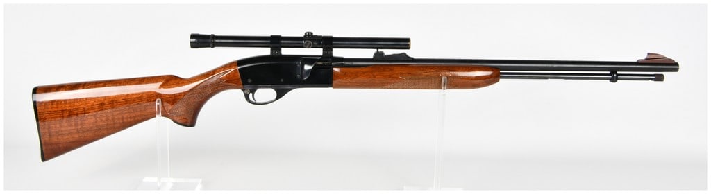 Remington Model 552 Speedmaster Semi-Automatic .22 Caliber Rifle with Scope, Mid-20th Century (1 of 20)