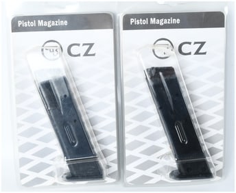 A Pair of CZ 75/85 9mm 10-Round Magazines
