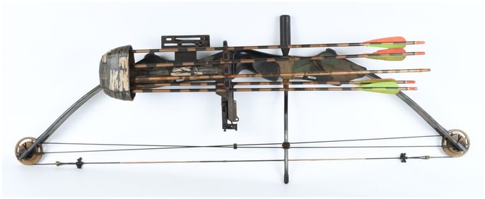 PSE Precision Edge Series 5000CM Compound Bow with a Collection of Easton Arrows