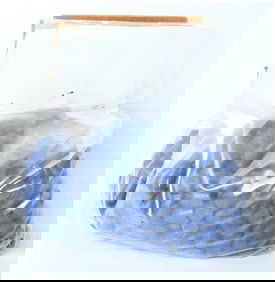 THE BLUE BULLETS .45 Caliber 230 Gr RN Blue Polymer Coated Projectiles, Bulk Lot of 675