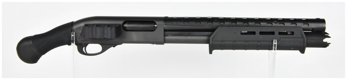 Remington 870 Tac-14 Highly Customized Tactical Pump-Action Firearm Assembly, Contemporary