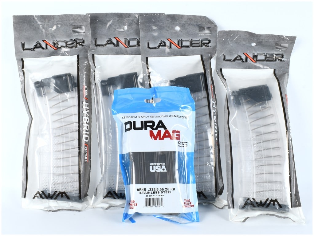 Lancer and DuraMag AR-15/M4 Platform Magazines, 5.56MM/.223 Caliber, Modern (Post-2000) (1 of 4)