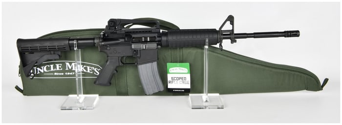 Palmetto State Armory M4A1 Style Semi-Automatic Carbine with Uncle Mike's Rifle Case, Modern