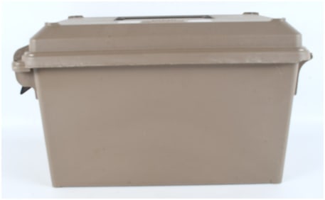 MTM Case-Gard Polymer Tactical Utility Can with Custom 18-Slot Foam Insert, Contemporary