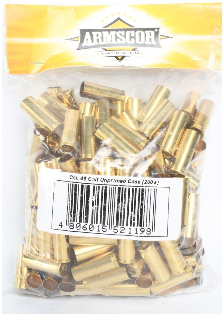 Armscor Precision .45 Colt New Empty Unprimed Brass Casings (1 of 3)