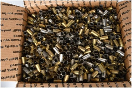 27 Lbs of Empty 40 S&W Brass Casings