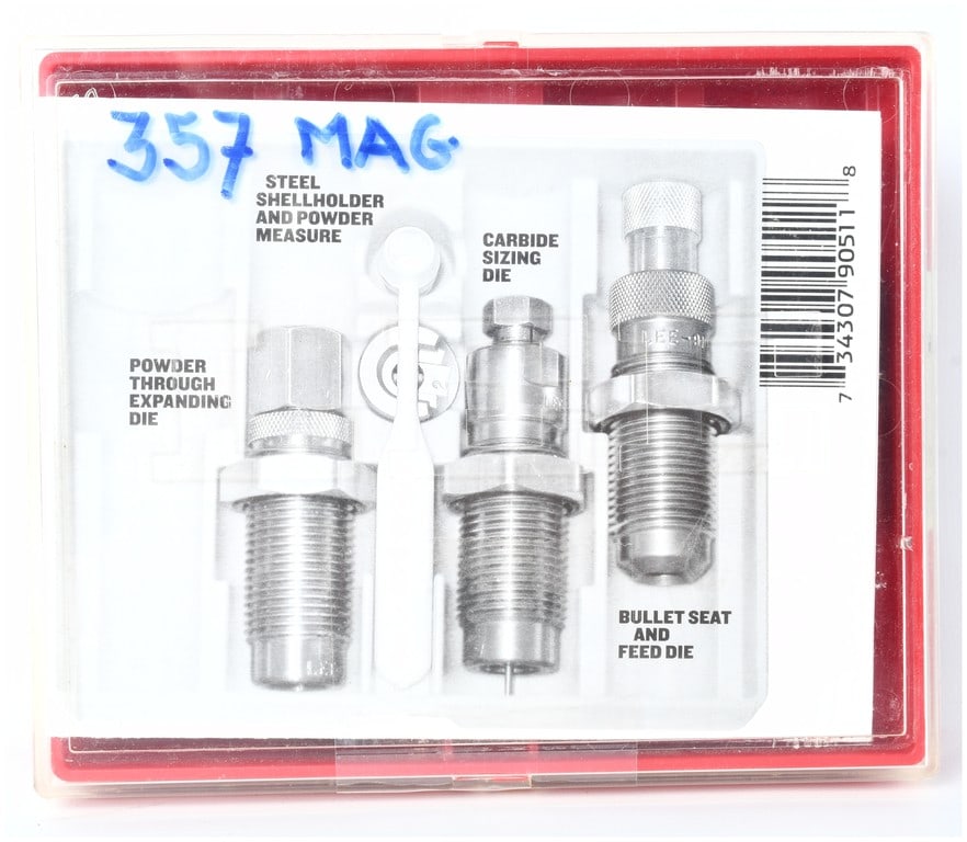 Lee Precision 90511 Carbide 3-Die Set for .357 Magnum Reloading Equipment (1 of 4)