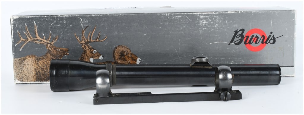 Weaver Model K3 Rifle Scope with Mount and Burris Box (1 of 4)