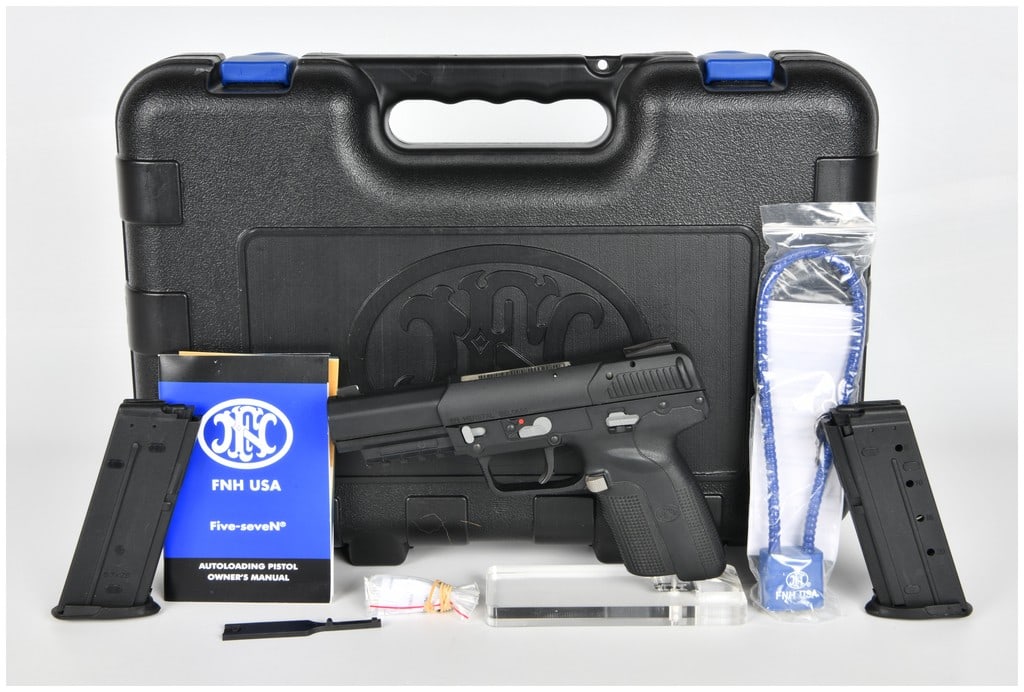 FN Herstal Five-seveN USG Semi-Automatic Pistol, 5.7x28mm, 3 Magazines and Case, c. 2004-2013 (1 of 17)