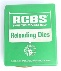 RCBS Precisioneered 2-Die Full Length Reloading Set, .308 Norma Mag, Circa 1980