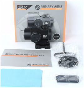 Primary Arms SLx MD-25 Micro Red Dot Sight, Rotary Knob, New in Box