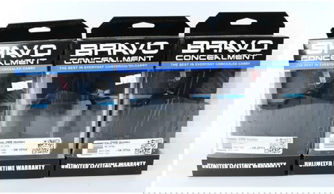 Bravo Concealment HK VP9sk Right-Hand Holster Collection, Three Pieces, c. 2020