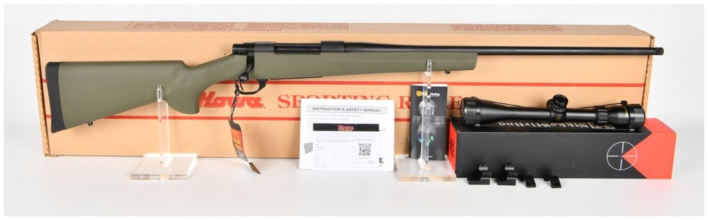 Howa Model 1500 Bolt-Action Rifle 7MM REM MAG with Nikko Stirling Scope Kit, Modern Production (1 of 20)