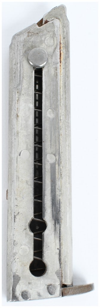 A .22 Caliber Seven-Round Pistol Magazine with Integrated Finger Rest (1 of 3)