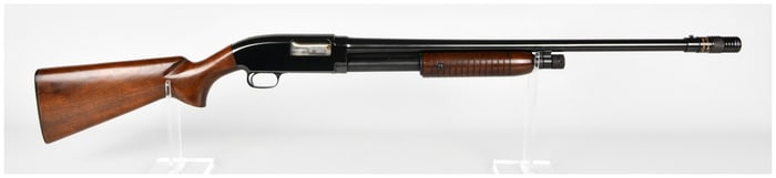 Winchester Model 12 Featherweight Pump-Action Shotgun with Poly-Choke, Circa 1960