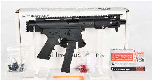 Sol Invictus Arms TAC-9 9MM Pistol Assembly with Original Box Modern