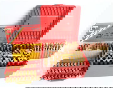 100 Rounds and 23 Empty Brass Casings of 7mm Remington Magnum Ammunition