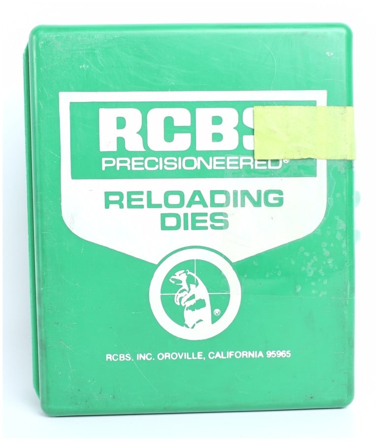 RCBS Precisioneered 3-Die Set for .357 Magnum SWC Reloading, Part 18205, Mid-20th Century: A highly collectible three-die set of metallic reloading dies manufactured by RCBS, Inc., based in Oroville, California 95965. This set is specifically designated for reloading the popular .357 Magnum