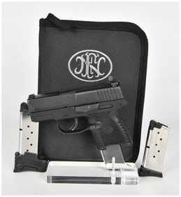 FN Model 503 Semi-Automatic Pistol, 9x19mm, with Case and Two Magazines, circa 2020