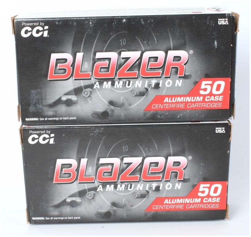 Blazer Ammunition .40 S&W 165 gr. FMJ Aluminum Case Centerfire Cartridges (1 of 3)