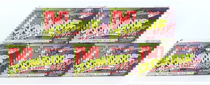 Hornady Zombie Max .223 Remington 55-Grain Z-MAX Ammunition, 100 Boxes, c. 2012