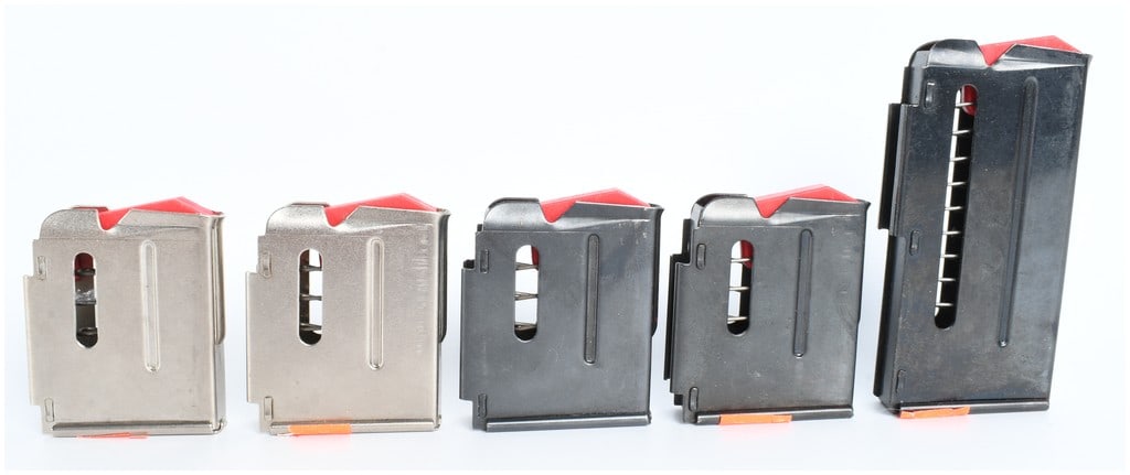 Five Savage Arms 93 Series .22 WMR and .17 HMR Magazines (1 of 5)