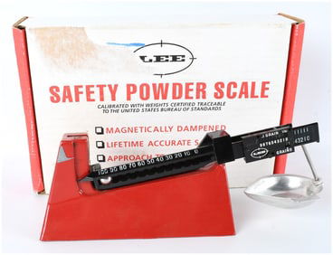 Lee Precision Safety Magnetic Powder Scale 100 Grain Capacity with Original Box