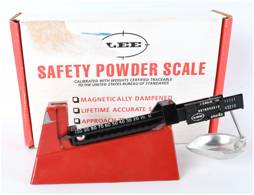 Lee Precision Safety Magnetic Powder Scale 100 Grain Capacity with Original Box (1 of 3)